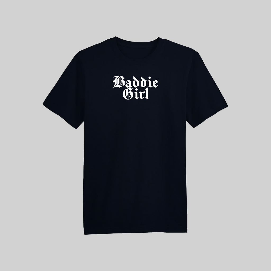 Baddie Girl Graphic Short Sleeve T-Shirt