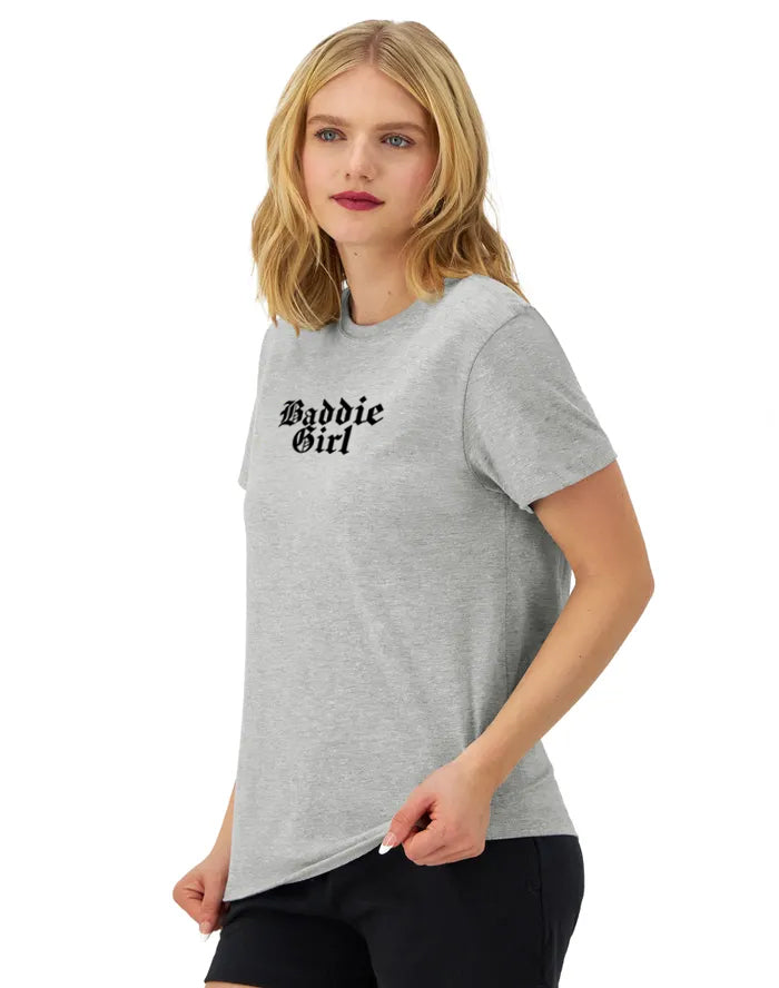 Baddie Girl Graphic Short Sleeve T-Shirt